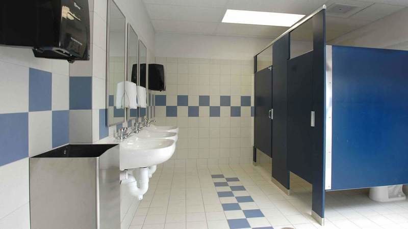 Educational facility cleaning
